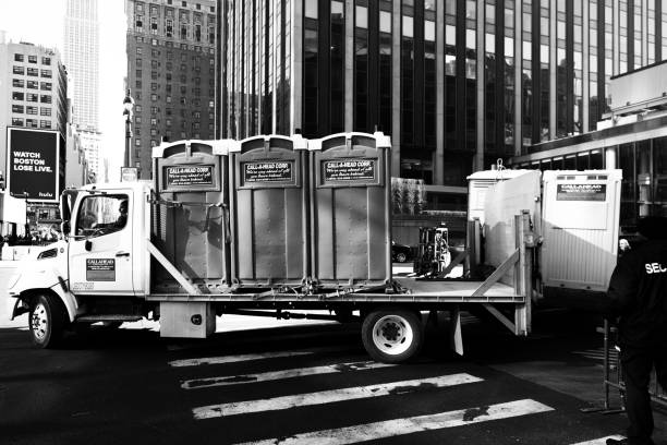 Porta potty delivery and setup in Hoopa, CA